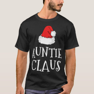 Camiseta Auntie Claus Navidades Gorra Grupo Familiar coinci