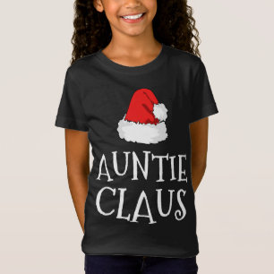 Camiseta Auntie Claus Navidades Gorra Grupo Familiar coinci