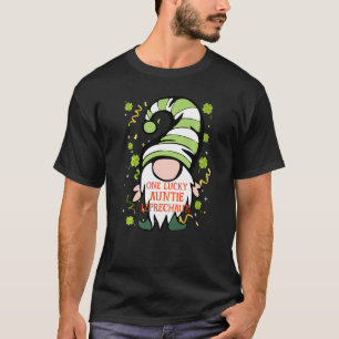 Camiseta Auntie Funny St Patrick S Day Lucky Gnome Family M