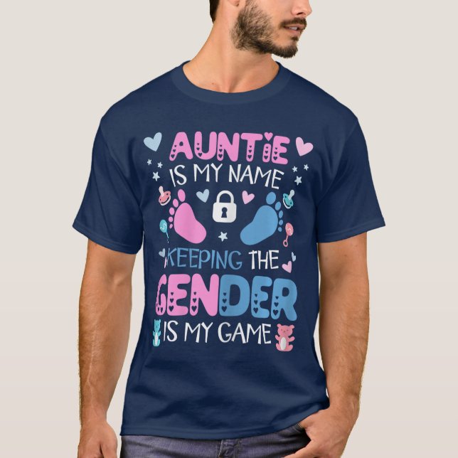 Camiseta Auntie Gender Keeper Women Keeper ofhe Gender Reve (Anverso)