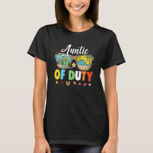 Camiseta Auntie Off Duty Gafas de sol Campi de vacaciones d