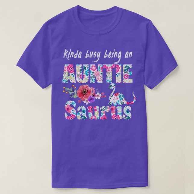 Camiseta Auntie Saurus (Diseño del anverso)