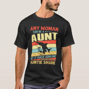 Camiseta Auntie Shark Shirt