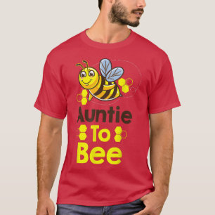 Camiseta Auntie To Bee Gender Reveal T-Shirt