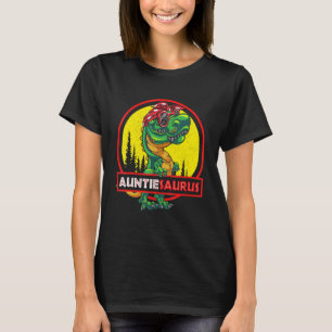 Camiseta Auntiesauro T Rex Auntie Saurus Dinosaur A