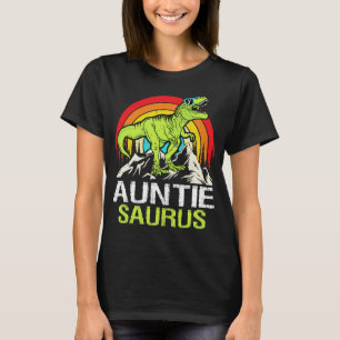 Camiseta Auntiesaurus Dinosaur T Rex Auntie Saurus Funny Au