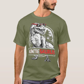 Camiseta Auntiesaurus T rex Auntie Saurus Women