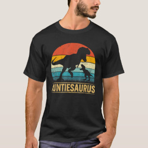 Camiseta Auntiesaurus T Rex Dinosaur Auntie Graciosa Madre