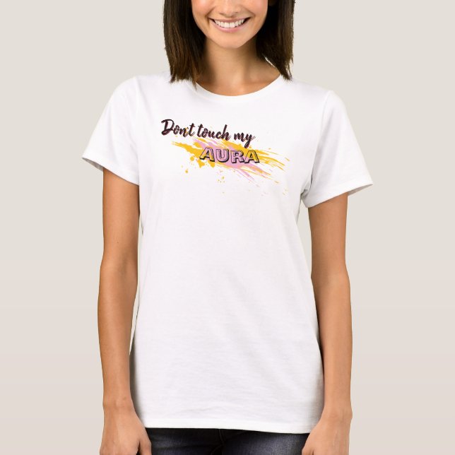 Camiseta AURA | Camiseta de Vibración de Gradiente (Anverso)