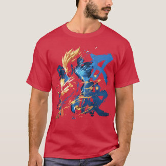 Camiseta Aura de energía de Vegeta Super Saiyan familia fan