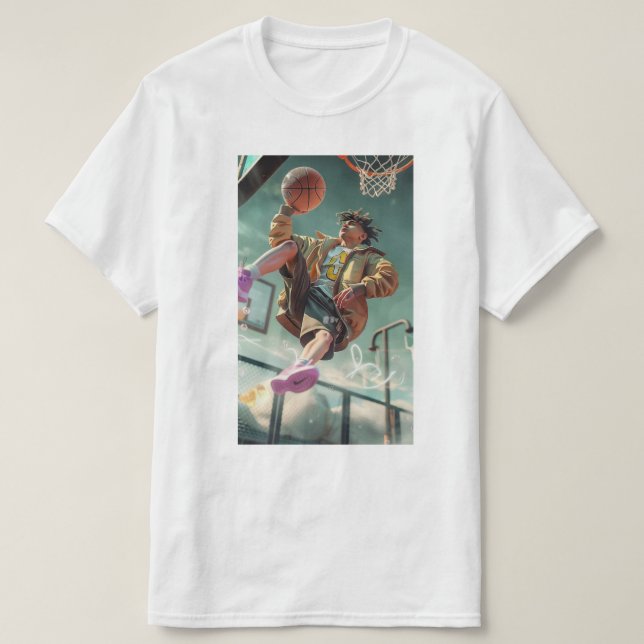 CAMISETA AURA DE LA CESTA (Diseño del anverso)