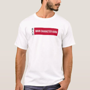 Camiseta Aura del Personaje Principal - Logo de caja de Str