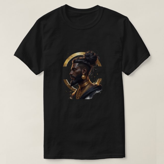 Camiseta Aura Dorada (Diseño del anverso)