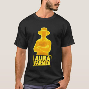 Camiseta Aura Farmer Meme Divertido Humor gen z Hombre Muje