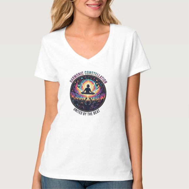 Camiseta Aura Vibes DJ   (Anverso)