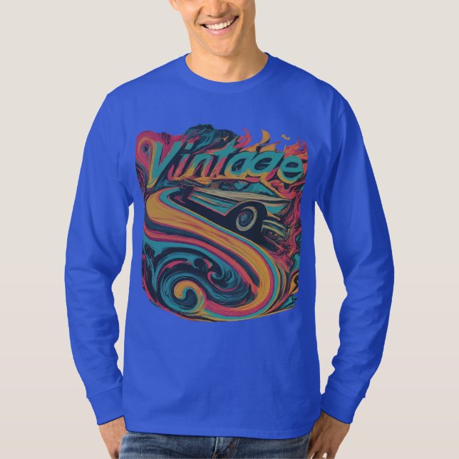Camiseta Aura vintage (Anverso)