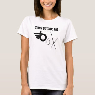 Camiseta Aura Visionario Minimalista Moderno Piensa Fuera d