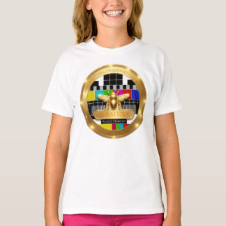 Camiseta Auraluxy "Éxito de Carga" Abeja Dorada Stre Premiu