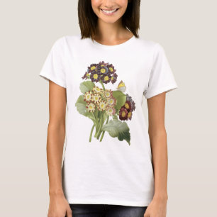 Camiseta aurícula (aurícula del Primula) por Redouté