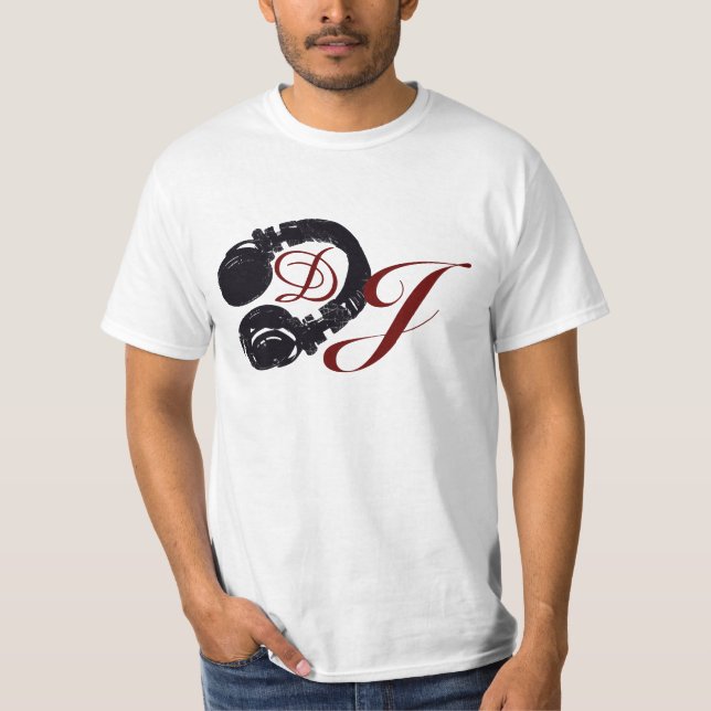 Camiseta Auricular de DJ deejay (Anverso)