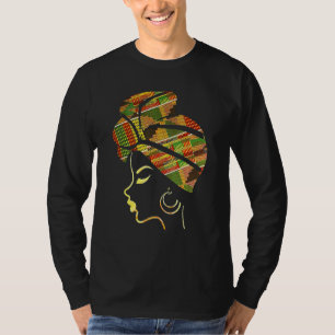 Camiseta Auricular de mujer negra del Chica negro Magic Afr