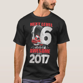 Camiseta Auricular de Next Level Desbloqueado de 6 años de