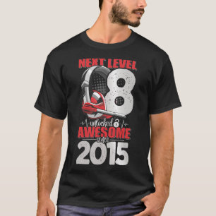 Camiseta Auricular de Next Level Unlocked 8 Year Boy 2015