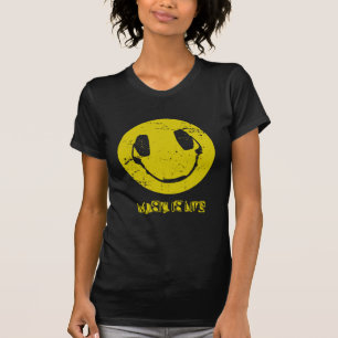 Camiseta Auricular feliz - música es la vida - apenado
