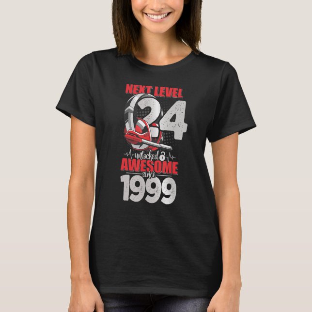 Camiseta Auricular G de 24 años de edad de siguiente nivel  (Anverso)