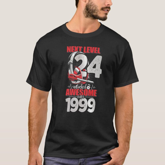 Camiseta Auricular G de 24 años de edad de siguiente nivel  (Anverso)