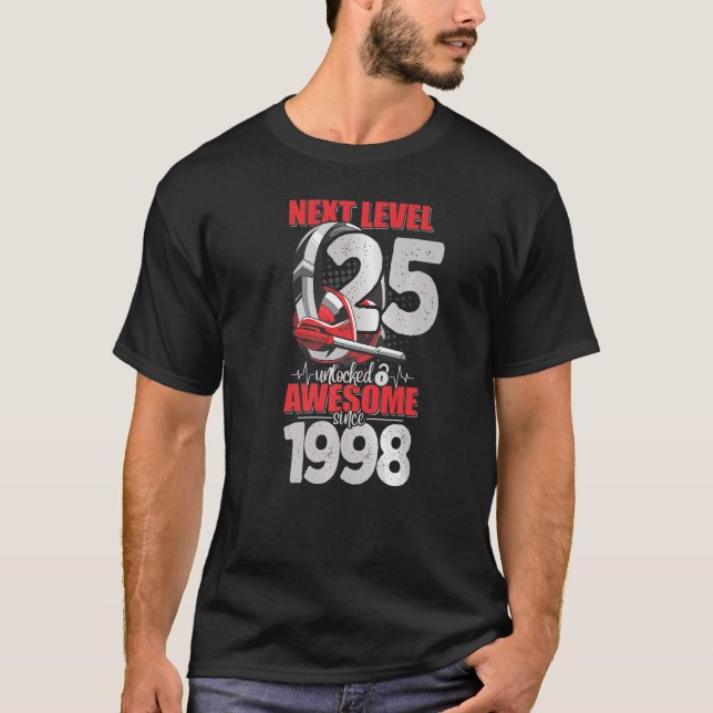 Camiseta Auricular G de 25 años de edad de siguiente nivel  (Anverso)