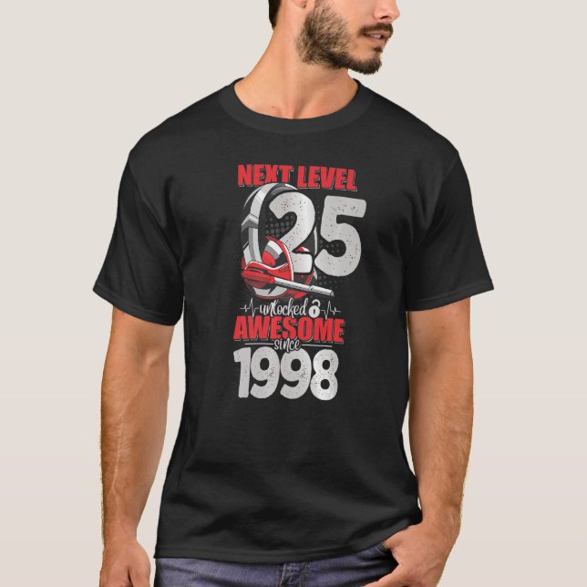 Camiseta Auricular G de 25 años de edad de siguiente nivel  (Anverso)