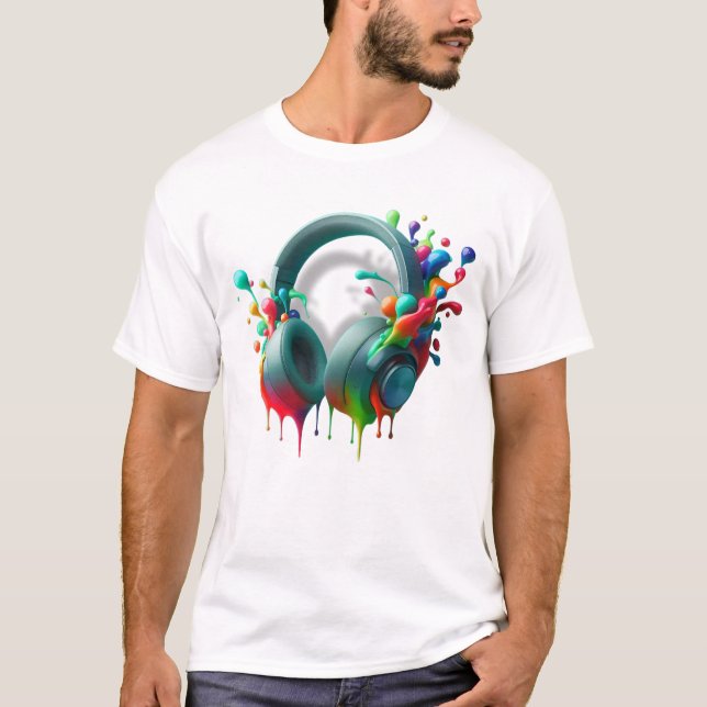 Camiseta Auriculares (Anverso)