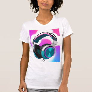 Camiseta Auriculares Circumaurales Vibrantes