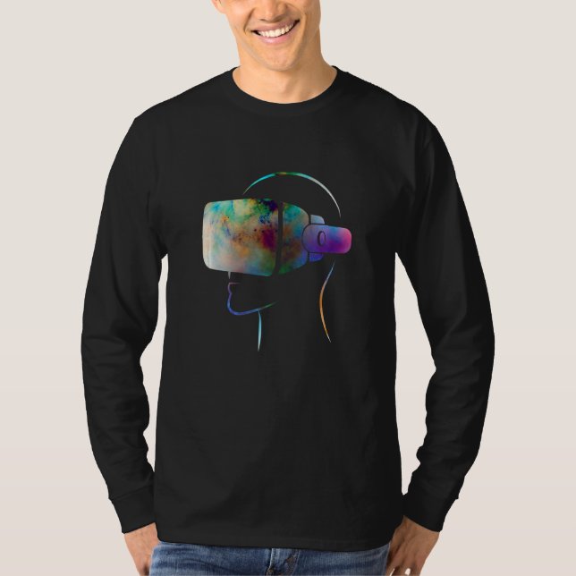 Camiseta Auriculares con micrófono de realidad virtual (Anverso)