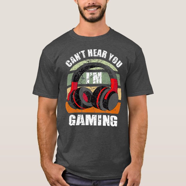 Camiseta Auriculares con micrófono de regalo de jugador Gra (Anverso)
