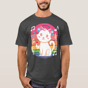 Camiseta Auriculares con música para niños Anime Kawaii