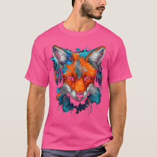 Camiseta Auriculares de arte de la música de Fox