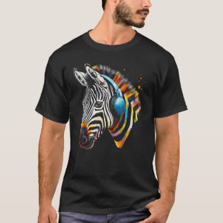 Camiseta Auriculares de cebra Material gráfico Música Motis