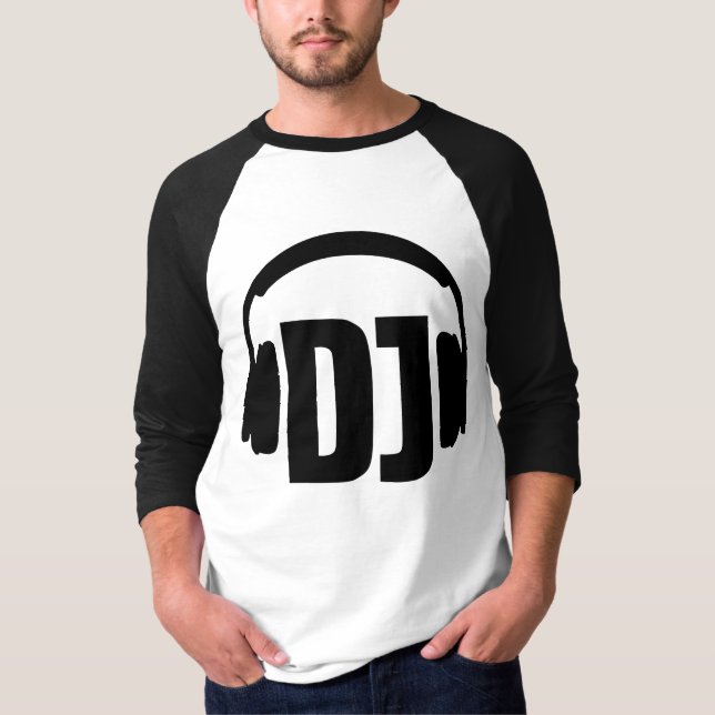Camiseta Auriculares de DJ (Anverso)