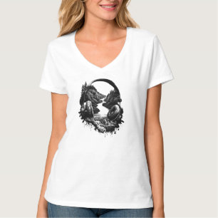 Camiseta Auriculares de la música de la naturaleza - Artíst