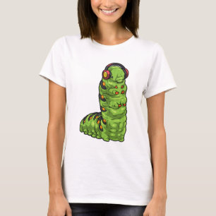 Camiseta Auriculares de Músico de Oruga Música