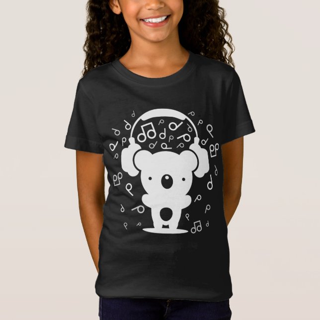 Camiseta Auriculares de oso (Anverso)