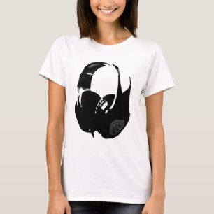 Camiseta Auriculares de Pop Art