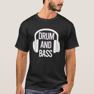 Camiseta Auriculares De Tambor Y Bass Para Música