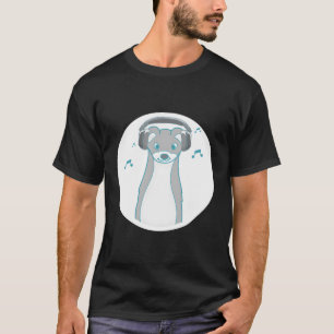 Camiseta Auriculares de Weasel Forest Animal Music