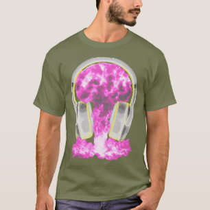 Camiseta Auriculares DJ Bomba atómica - Guay Disk Jockey ED