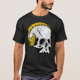Camiseta Auriculares DJ Cráneo Magia Oculta 1