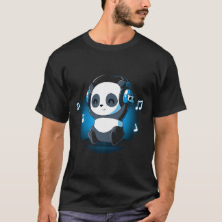 Camiseta Auriculares Dj Panda