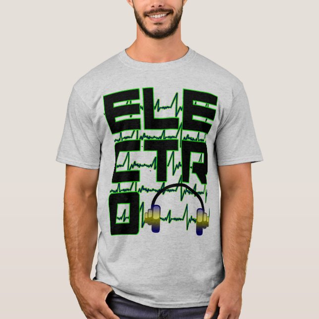Camiseta Auriculares eléctricos (Anverso)